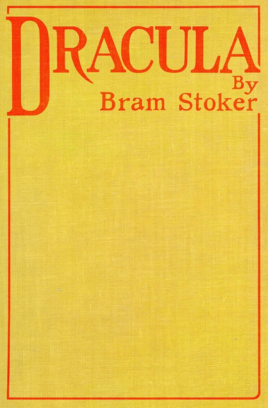 Cover of Dracula by Bram Stoker